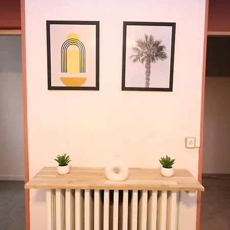 Apartmán Plain-pied - 5 Couchages - Billard - Babyfoot - Terrasse - Jardin - Veranda - 4 & Canape Convertible - Netflix - Amazon Prime - Wifi - Stationnement Gratuit Devant - Centre - Gere Par Presta-zen'services *